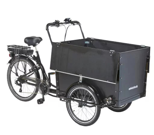 AMCargoBikes Curve Workman 2 Cargo Electric Tricycle – Black