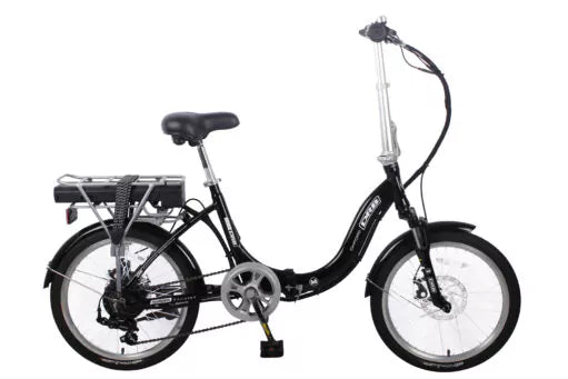 Ex Demo Dallingridge Oxford Folding Electric Bike, 20″ Wheel, 14Ah – Gloss Black