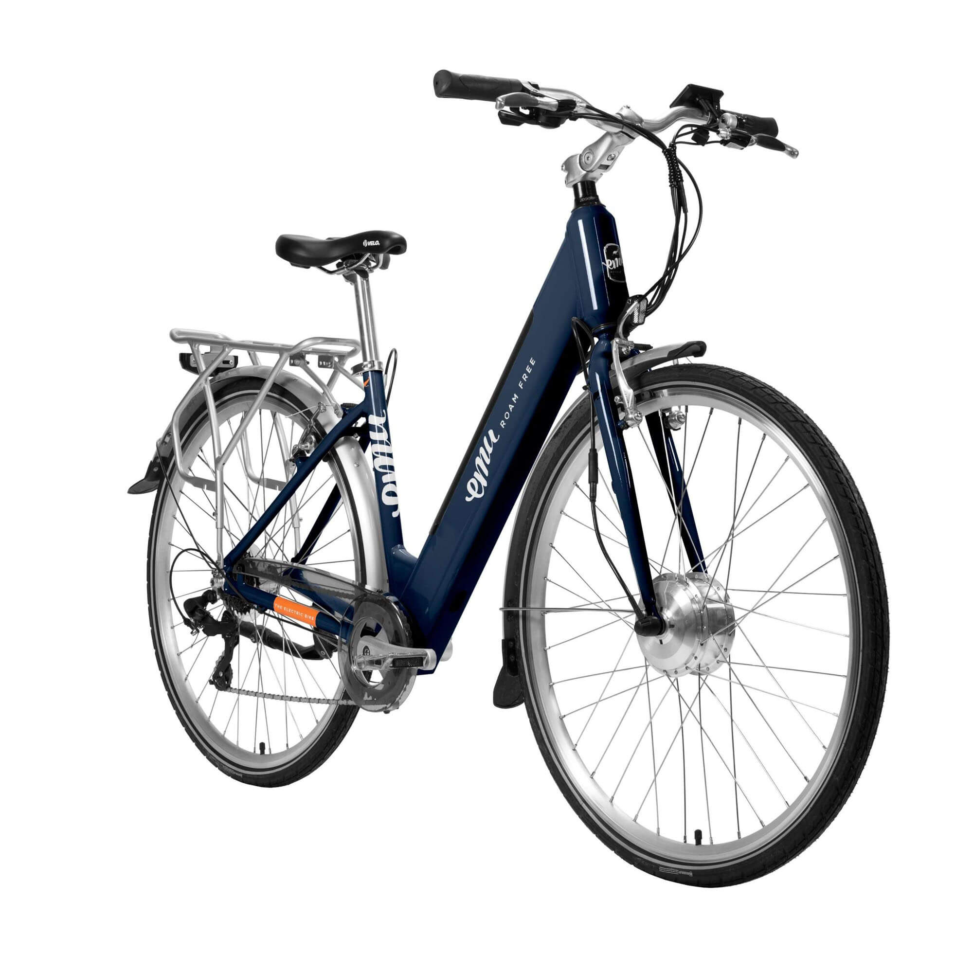 Emu Roam Step Through Electric Bike - 10.4Ah / 374Wh, Navy Blue