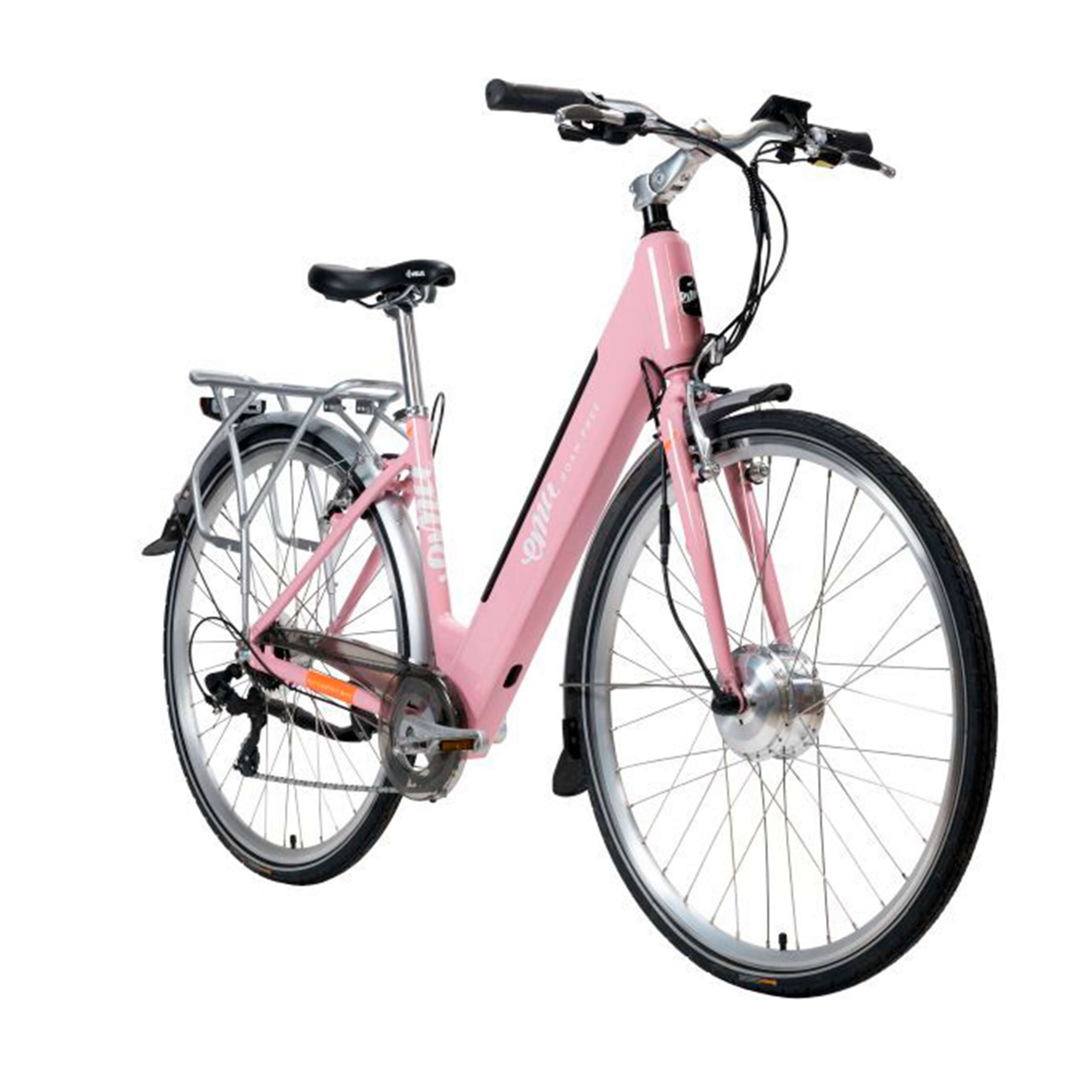 Emu Roam Step Through Electric Bike - 10.4Ah / 374Wh, Fuschia